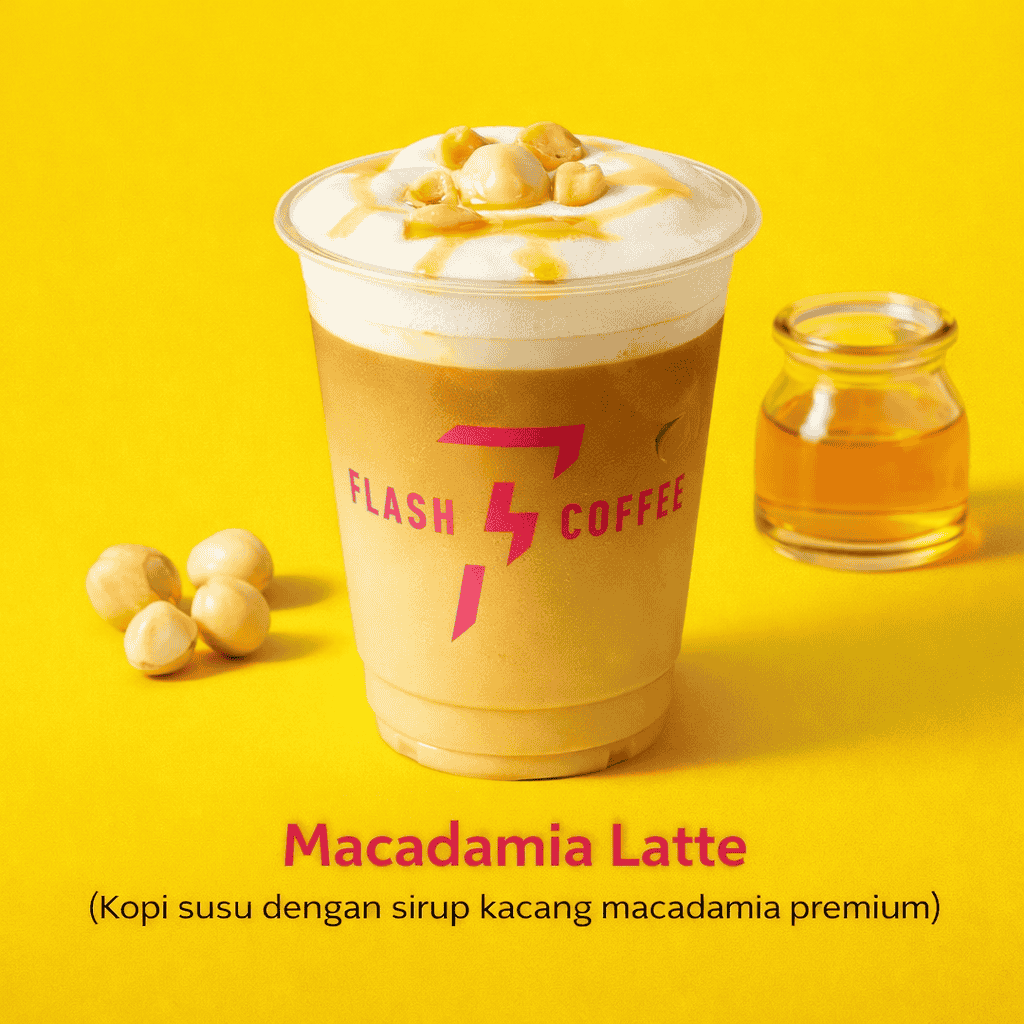 Macadamia Latte Flash Coffee